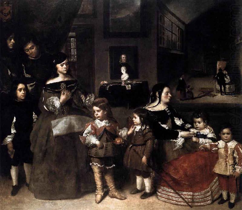 Juan Bautista Martinez del Mazo The Artists Family china oil painting image